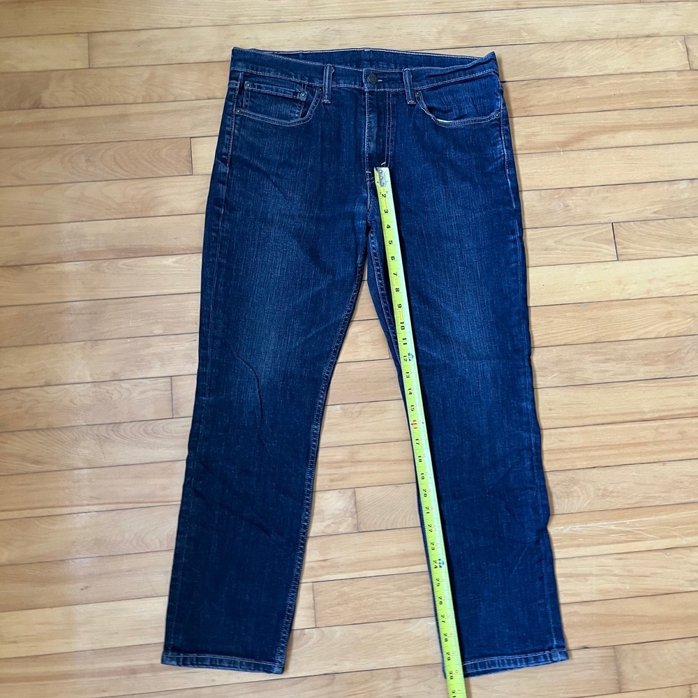 Levis 511 Slim Fit Jeans Dark Wash Indigo Denim Pants W34 L30